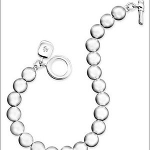 RL SILVER BEAD BRACELET—NEVER WORN